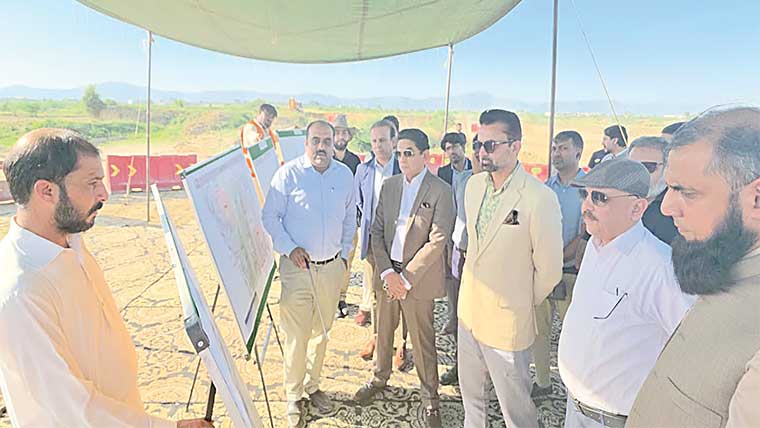  سیکٹر ایف چودہ ، پندرہ میں ترقیاتی کام تیز کرنیکی ہدایت  