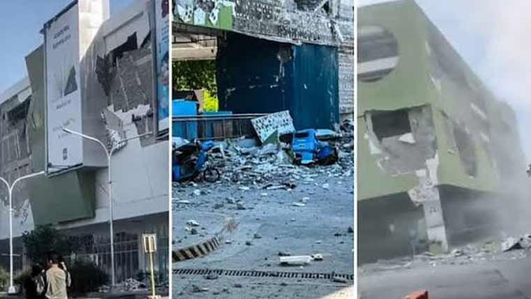 فلپائن:7.8شدت کا زلزلہ 32افراد ہلاک ،کئی عمارتیں منہدم