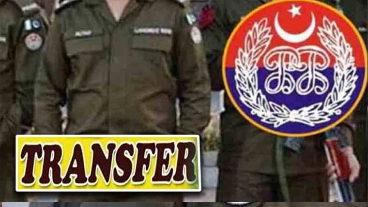 5افسر تبدیل، صبا ستار اے آئی جی  انسپکشن سینٹرل پولیس آفس تعینات 
