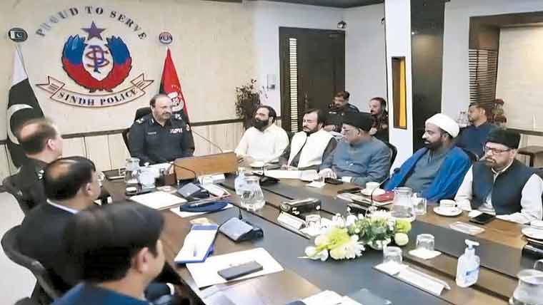 شیعہ عمائدین کی آئی جی سے محرم سکیورٹی پر اہم ملاقات