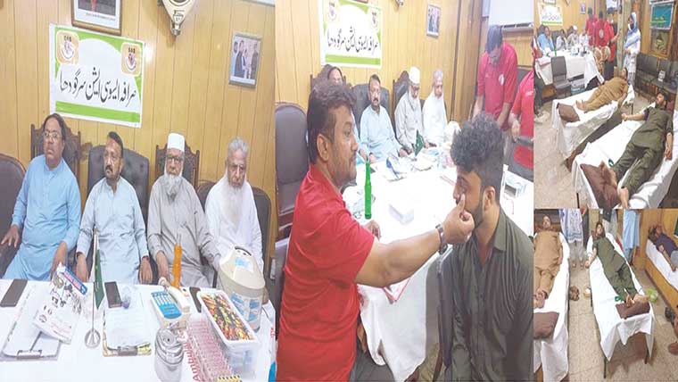 تھیلسیمیا کے بچوں کو دیا جانے  والا خون زندگی بچانے میں اہم  کردار ادا کرتا ،متین احمد قریشی 