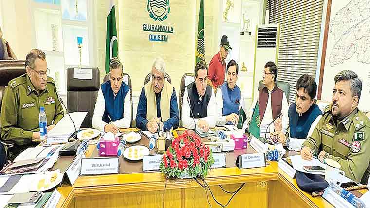 کابینہ کمیٹی برائے امن و امان کا اجلاس، انتظامات کا جائزہ 