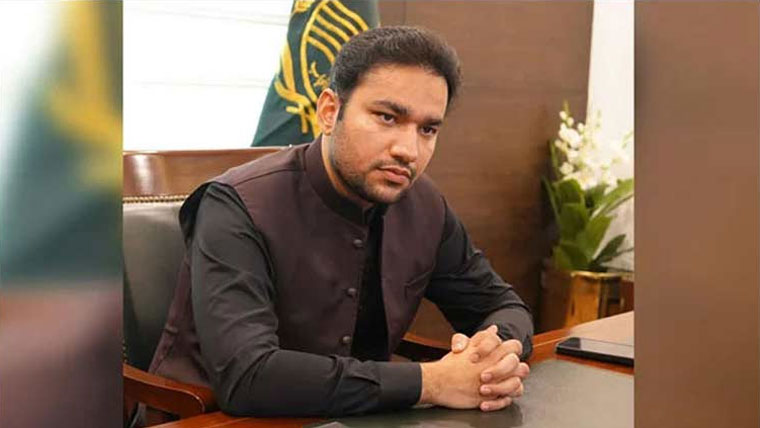 وزیرتوانائی فیصل ایوب کھوکھر کا خصوصی  معاون ثانیہ عاشق کے دفتر کادورہ 