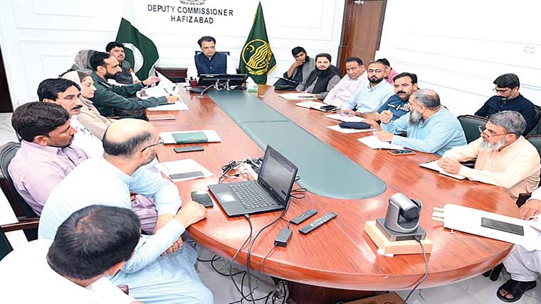 محرم الحرام سکیورٹی پلان‘ انتظامات سخت کرنیکی ہدایت