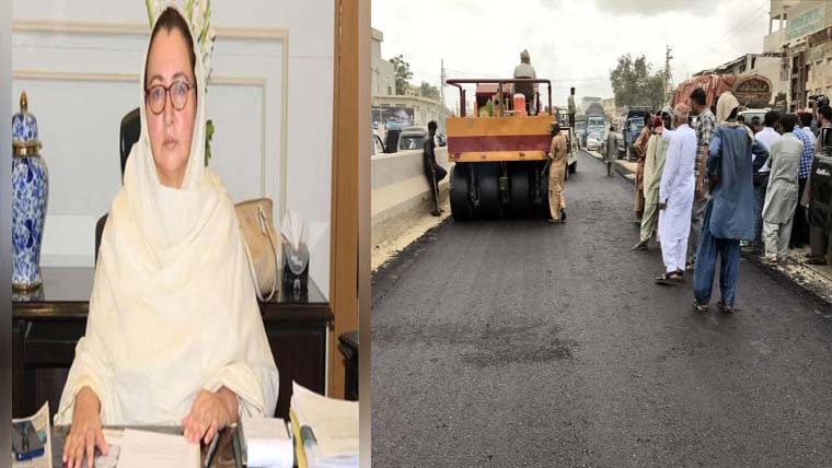  فیصل آباد میں 5 اہم شاہراہوں کی کارپٹنگ جاری ، مزید سڑکوں کی بحالی کا شیڈول تیار