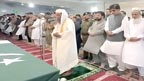 ہیلی کاپٹر حادثے میں شہید کرنل امجد لطیف کی نماز جنازہ