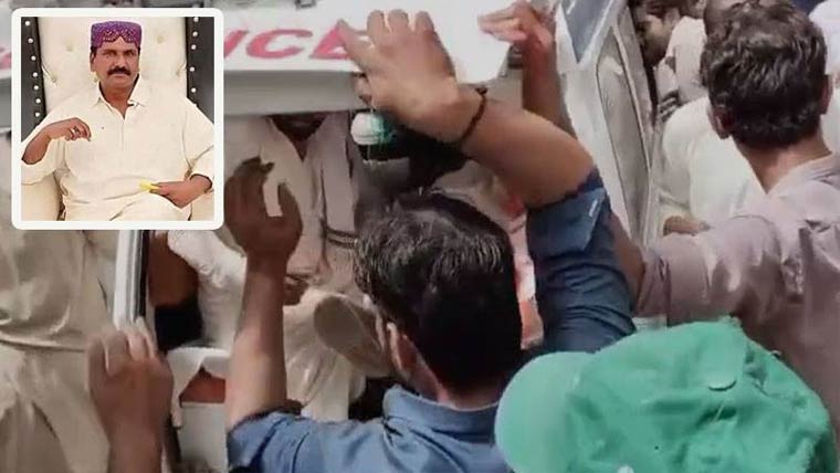 پنوعاقل:مسلح افراد کے حملے میں  پی پی رہنما، ڈرائیور جاں بحق