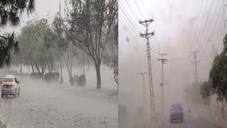 آندھی اور بارش:حادثات میں 5 افراد جاں بحق، 45 زخمی
