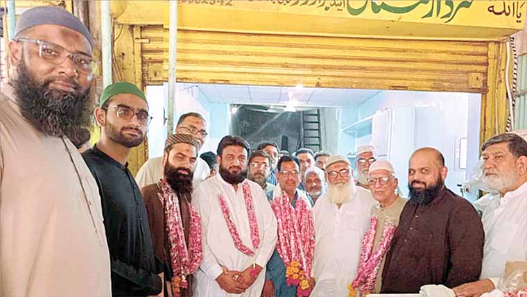 تاجر رہنما ئوں کی عمرہ  روانگی پر دعائے خیر 