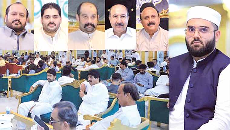  فضل حق ثانی کاجج سے واپسی  پر معززین علاقہ کے اعزاز میں  پر تکلف عشایئے کا اہتمام 