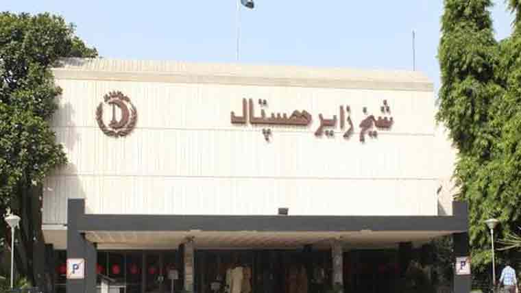 شیخ زاید ہسپتال میں فرسٹ فلور  پر آتشزدگی،مریض محفوظ رہے