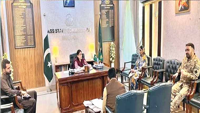 شاہ پور صدر:شرپسند عناصر سے آہنی  ہاتھوں سے نمٹنے کا اعلان، اے سی 