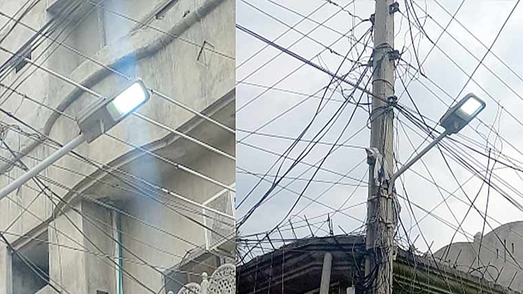 علی پورچٹھہ:دن کو سٹریٹ لائٹس روشن ، رات کو بند 