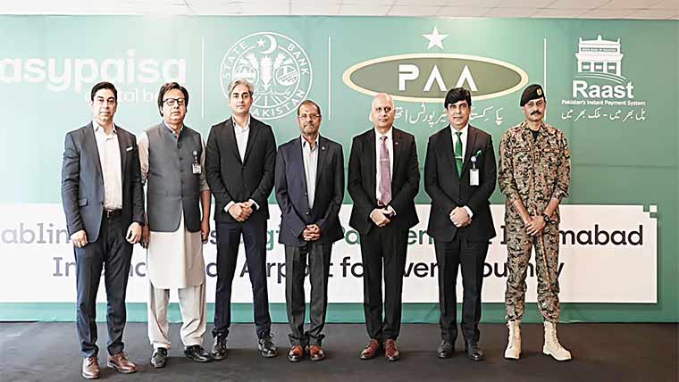  ایزی پیسہ کا اسلام آباد  ایئرپورٹ پر ڈیجیٹلائزیشن آف پیمنٹس کا آغاز 