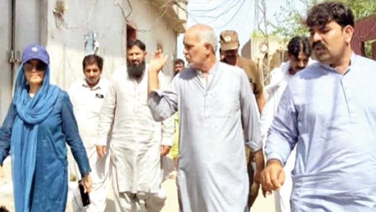  اے سی نوشہرہ کا جلوسوں کے روٹس پر انتظامات کا جائزہ