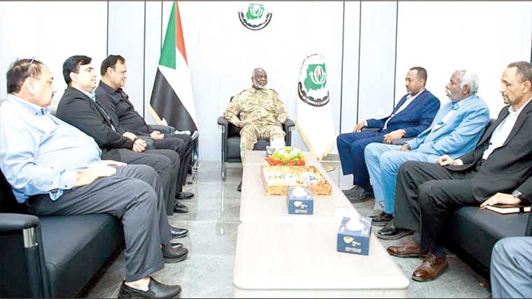  صدر پاکستان انویسٹرز فورم شفقت  محمود کا کاروباری دورہ سوڈان