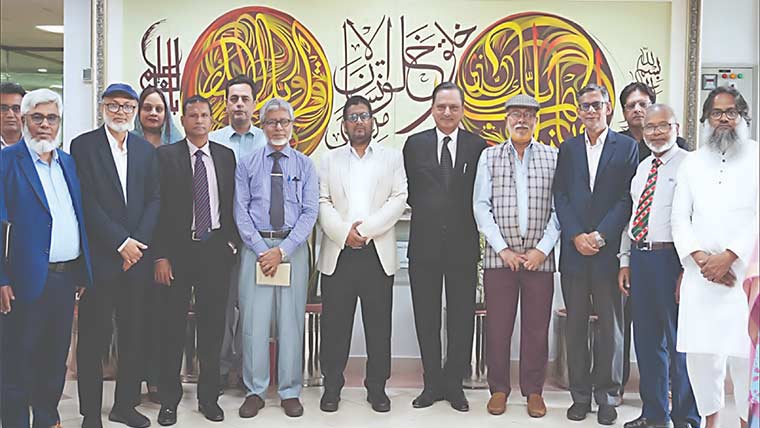 بنگلہ دیشی ماہرین تعلیم کے وفد کا کامسیٹس یونیورسٹی کا دورہ