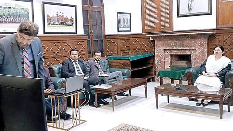 پنجاب جوڈیشل انفراسٹرکچر مینجمنٹ سسٹم کا باقاعدہ افتتاح 