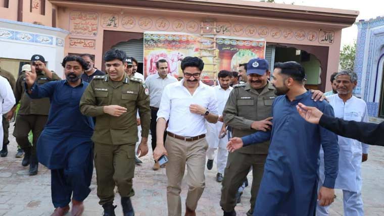 محرم الحرام ، ڈی سی اور ڈی پی او  کا میلسی میں انتظامات کا جائزہ