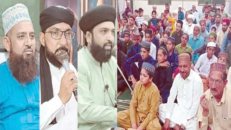 اہلبیت سے محبت ایمان کی اساس :علامہ عاطف رضوی 