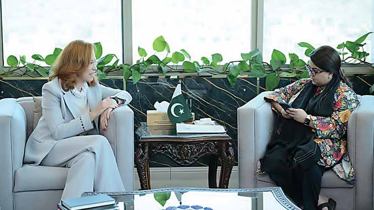 SAPقیادت کی شزہ فاطمہ سے ملاقات،ڈیجیٹل ترقی کا عزم