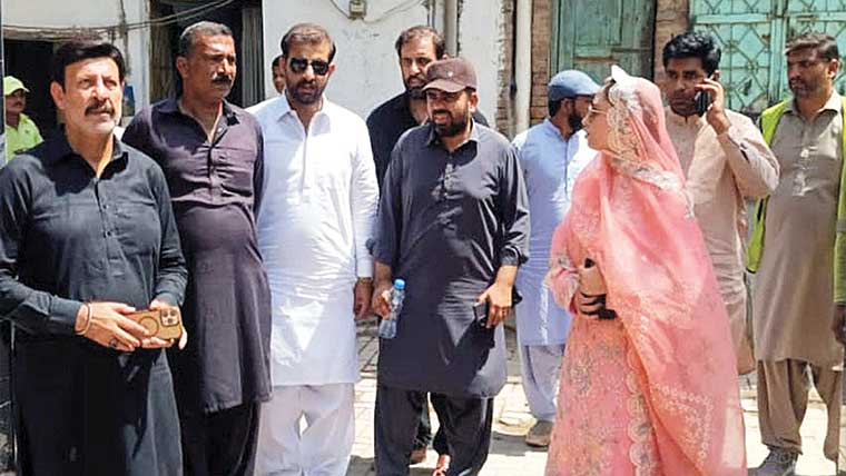 کمالیہ: محرم انتظامات، اسسٹنٹ کمشنر کا مختلف مقامات کا دورہ 