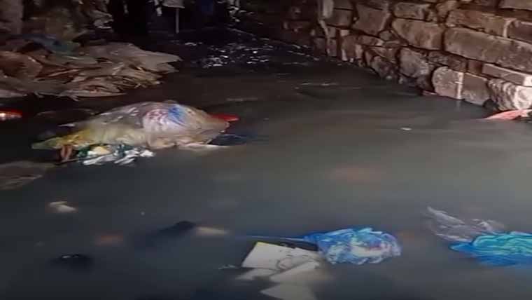  بچے کی لاش3دن بعد5کلومیٹردورنالہ لئی سے مل گئی