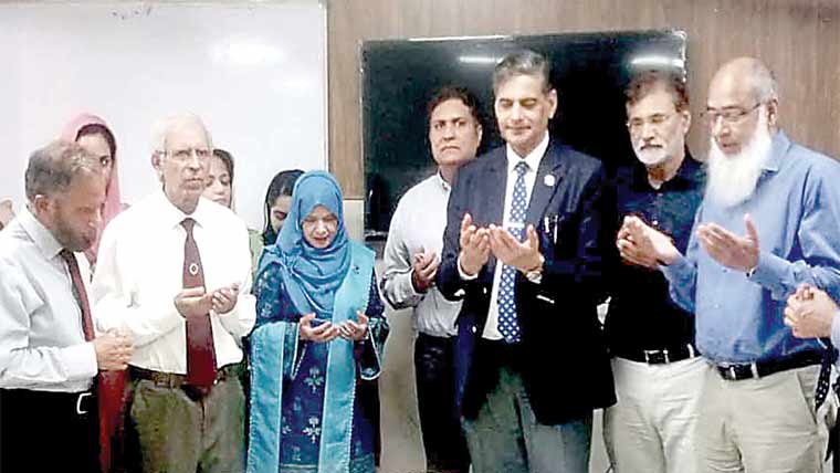 ایل جی ایچ میں کالا موتیا کے جدید  ترین لیزر علاج کی سہولت کا افتتاح 
