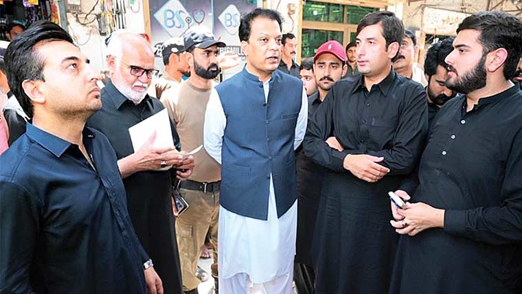 ڈپٹی کمشنر کا پنڈی بھٹیاں اور حافظ آباد میں جلوسوں کے روٹس کا دورہ 