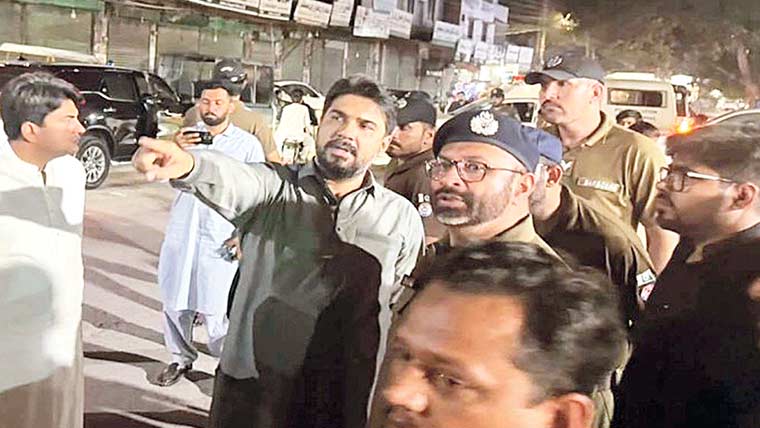 ڈپٹی کمشنر سرگودہا کا محرم الحرام کے  جلوس روٹس اور مختلف مجالس کا دورہ 