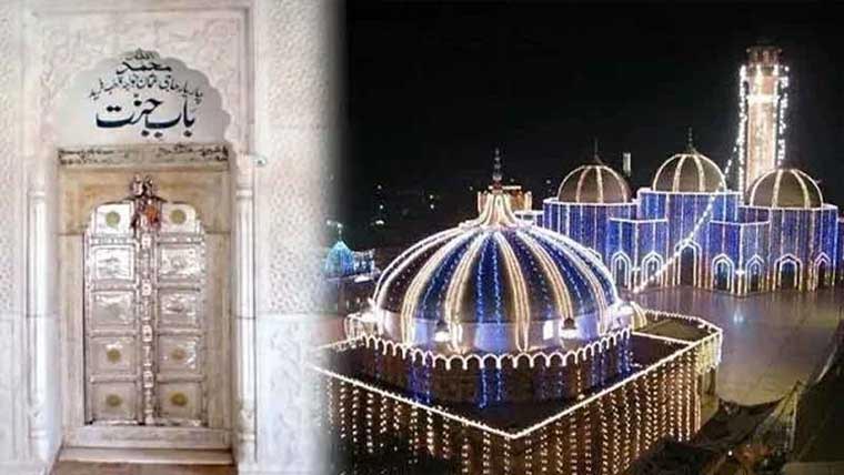 عرس بابا فریدالدینؒ:زائرین کی  کثیرتعداد بہشتی دروازے سے گزری
