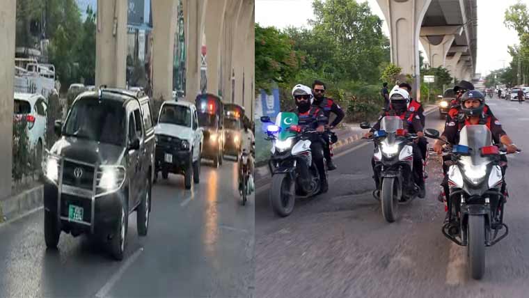  راولپنڈی،سخت سکیورٹی انتظامات، فلیگ مارچ ، جلوس روٹس کا جائزہ