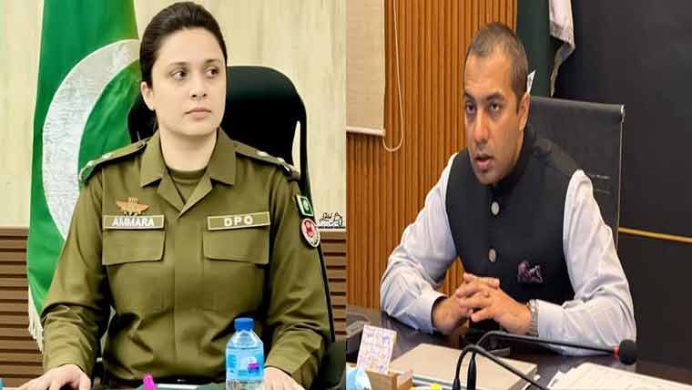  محرم الحرام کے سلسلے میں  فلیگ مارچ کا انعقاد 