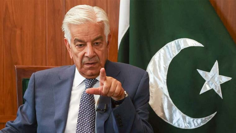  آزاد کشمیر میں پاکستان مخالف بیرونی ایجنڈے کا سخت جواب دینا چاہیے : خواجہ آصف