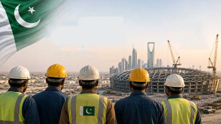  پاکستان سے 4لاکھ ہنر مند   سعودی عرب جائیں گے