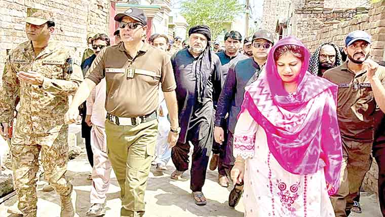 لالیاں: ڈپٹی کمشنر، ڈی پی او کا 8 محرم کے مرکزی جلوس کا دورہ