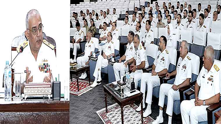 اب جنگوں کیلئے جدیدٹیکنالوجی  ناگزیر:ایڈمرل نوید اشرف