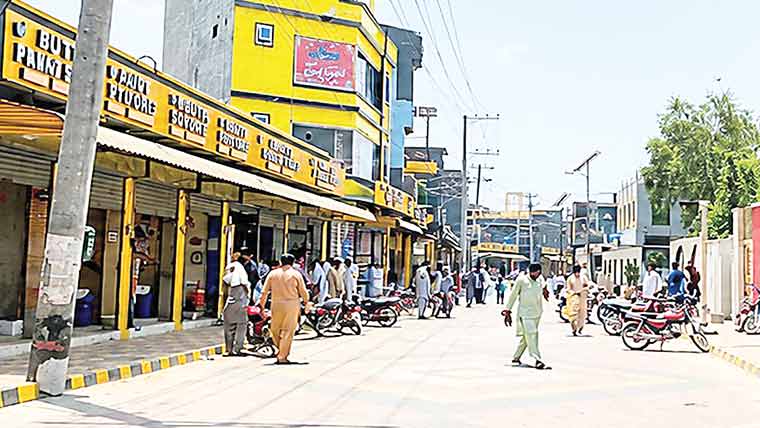 نوشہرہ :ماڈل بازار منصوبے کے مطابق مکمل کرنے کا مطالبہ 
