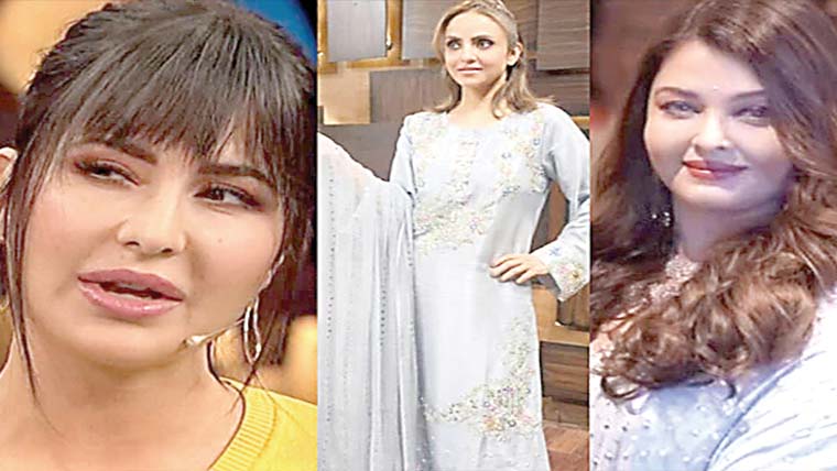 نادیہ خان کی ایشوریا اور کترینہ  کے کاسمیٹک پروسیجرز پر تنقید