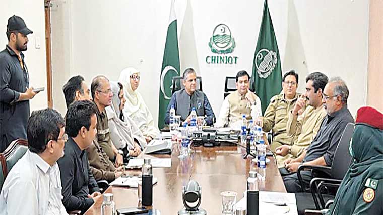 چنیوٹ:عزاداروں کیلئے مثالی سہولیات یقینی بنانے کی ہدایت