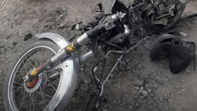 بلوچستان :موٹر سائیکل میں نصب دھماکا  خیز مواد پھٹنے سے ایک شخص ہلاک 