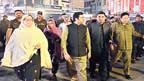 یومِ عاشور:مشیر وزیراعلیٰ، کمشنر، آر پی او کا جلوس کے روٹس کا دورہ