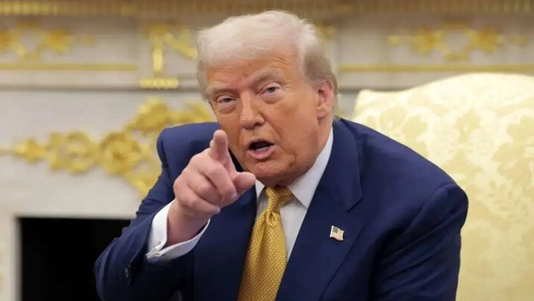 ڈیجیٹل سروسز ٹیکس عائد کرنے  پر ٹرمپ کی یورپ کو 100 فیصد ٹیرف کی دھمکی 