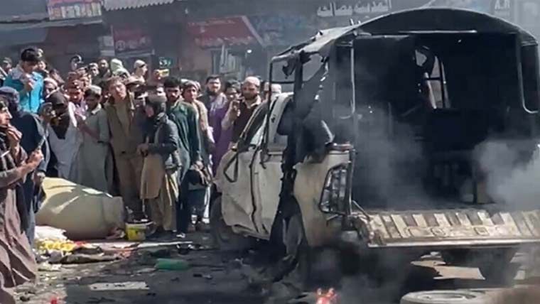  کوئٹہ ،پولیس کی گاڑی کے قریب دھماکا ، 4 اہلکارزخمی