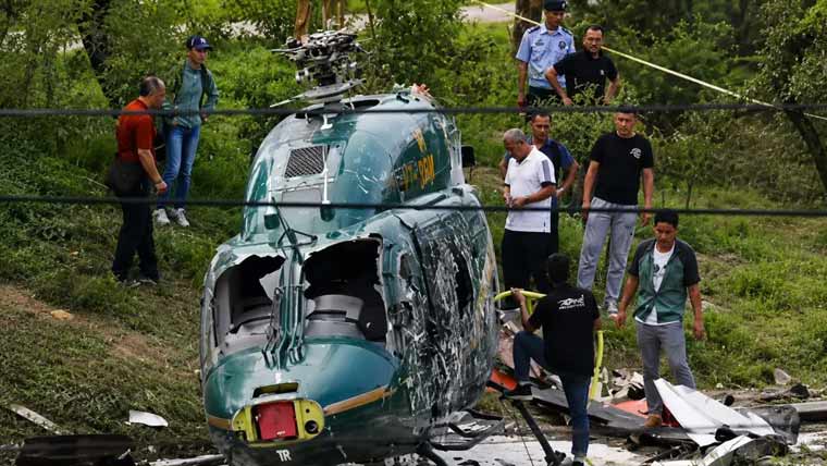  سعودی تیل کمپنی آرامکو کا ہیلی کاپٹر  گر کر تباہ، 14 افراد جاں بحق