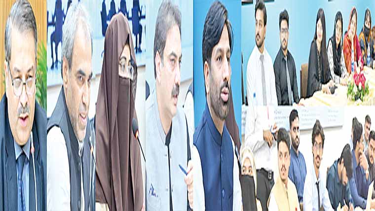 پنجاب کالج یونیورسٹی کیمپس میں پوسٹ بجٹ پینل ڈسکشن
