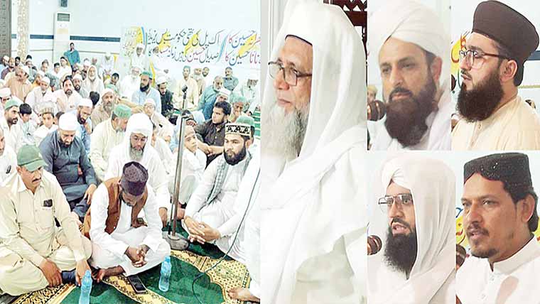 برائی کے سامنے ڈٹے رہنا ہی حسینیت ہے : فاروق مجددی 