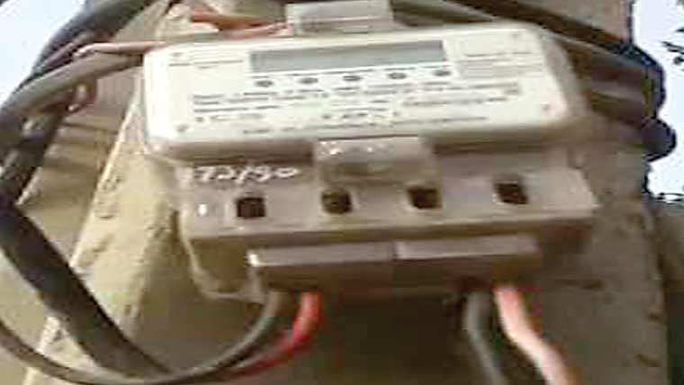 2شہریوں کے بجلی کے میٹرز چوری 