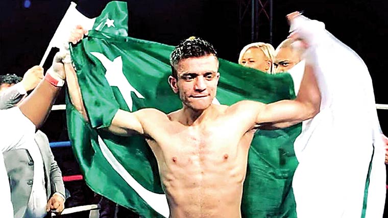 باکسر عثمان وزیر کی بھارت کیخلاف ایک اور کامیابی 