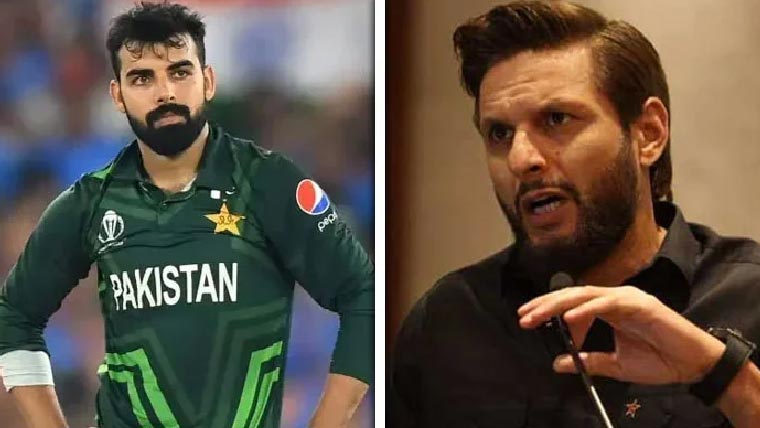  آفریدی نے ٹی 20کپتان کیلئے شاداب کا نام تجویز کردیا